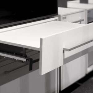 میز کشویی با آرامبند عرض 400mm تا 600mm