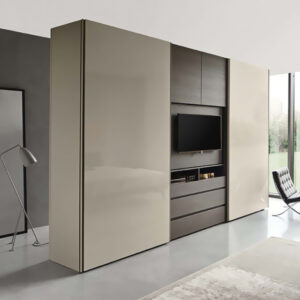 مکانیزم این لاین خطی برقی جهت کمد TV و کتابخانه دو درب 120فانتونی کد k080