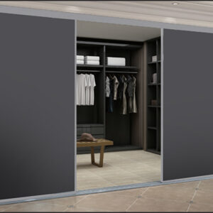 مکانیزم تاپ لاین ترکیبی برقی EW2 چهار درب ساختمانی با عرض حداکثر ۴۸۰فانتونی