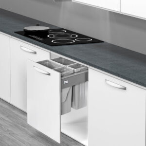 سطل 4 قلو ریلی آرام بند حجم 60 لیتر ملونی کد 9124