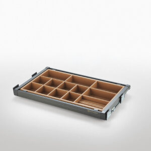 جای کمربند و کروات و زیورآلات چرمی ریلی قابل رگلاژ آرام بند رنگ موکا سایز 90