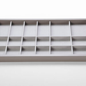 جای کمربند و کروات و زیورالات ریلی قابل رگلاژ آرام بند رنگ مینک سایز 60