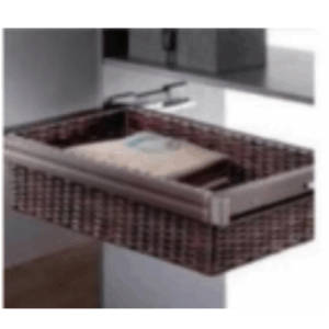 سبدحصیری چندمنظوره ریلی آرام بند- قابل ریگلاژ یک طبقه B2116 آدلان