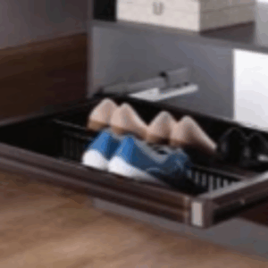 جاکفشی ریلی آرام بند- قابل ریگلاژ  یک طبقه کد B2117 آدلان