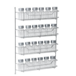 جا ادویه 12 قوطی پلاستیکی-گلارین کد A801 آدلان