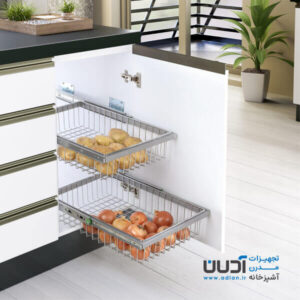 سبد مشکی سیب زمینی پیاز فریم دار-ماهور2 یونیت 55