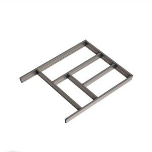 دیوایدر جای قاشق چنگال جهت سری رنگ طوسی سایز 450