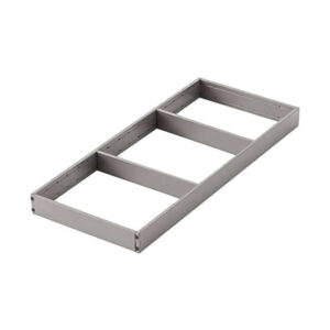 تقسیم کننده کشو رنگ طوسی ارتفاع 50 عرض200 عمق475