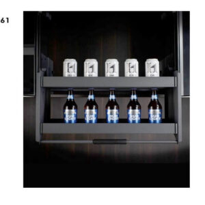 سبد آگیلیس هوایی با جک آسانسوری اسلیم عرض 900mm