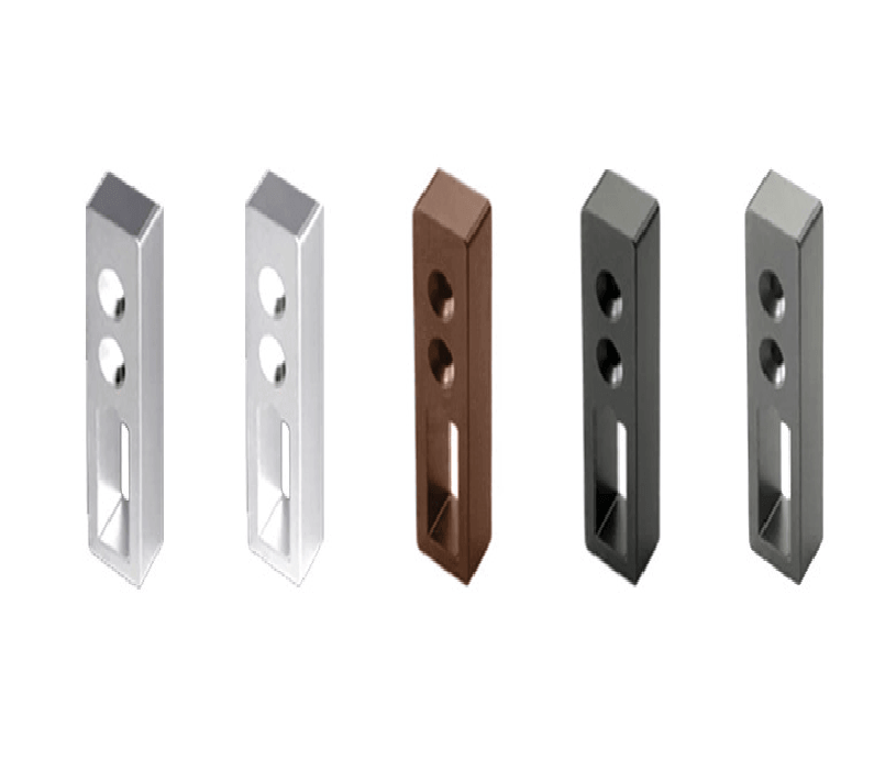 J404 زیرسری میله رگال سقفی مستطیل مشکی