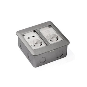 پریز کف Socket Floor نقره ای