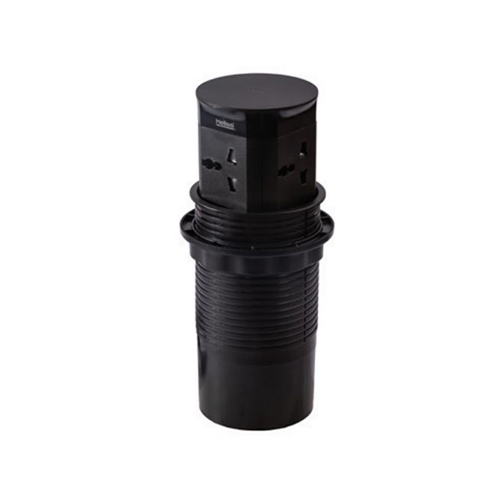 پریز آسانسوری Universal رنگ مشکی کد 10154 پریز آسانسوری Universal رنگ مشکی کد 10154