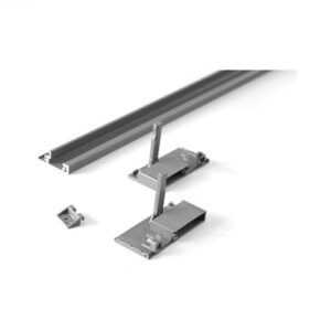 لوازم اینر ریل اسلیم با براکت شیشه جلو و ارتفاع 106mm