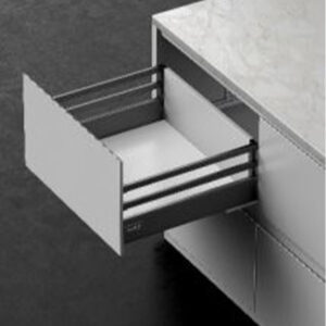 ریل بدنه دار دبل گالری مربعی گاریس GARIS مدل B-S015