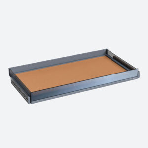 طبقه کشویی چرمی ریلی داخل کمد لباس بدنـه LED ملونی WS4159.TBU