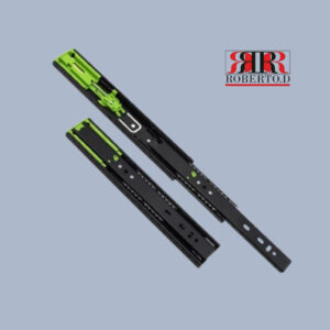 ریل ساچمه ای تیپان فشاری بازشو ورق ضخیم + محافظ مکانیکی