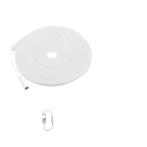 نـوار دفنی ژلاتینی به همراه LED ،6000k ، White سایز 4mm