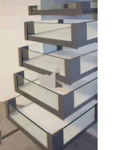 سوپر بلند اسلیم شیشه کوتاه و بلند 50 سانتی متر برند DTC