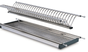 آبچک 2 طبقه استیل سینی دار