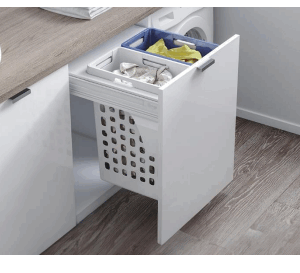 سبد لباس چرک 60 ارام بند